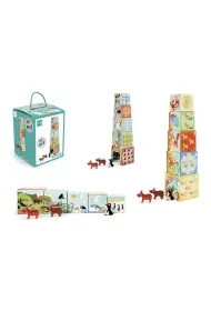 Piramida edukacyjna Dzikie zwierz�ta 5 element�w Scratch