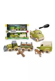 Mini farma traktor z przyczep� do skr�cania Artyk