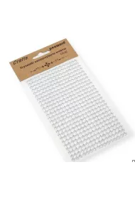 Polsirhurt Kryszta�ki samoprzylepne CR-02 srebrne 5 mm