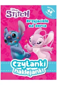 Czytanki naklejanki. Przyjaciele od serca. Disney Stitch