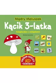 M�dry Maluszek K�cik 3-latka Ksi��eczka z nalepkami