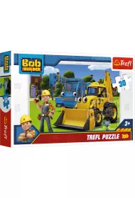 Puzzle 30 el. Nowe wyzwanie. Bob Budowniczy Trefl