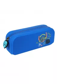 Pirnik silikonowy 1 zamek Stitch niebieski CoolPack PATIO 80921 PTR