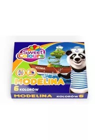 Koma-Plast Modelina Sweet Colours 6 szt.