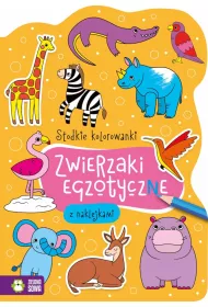 S�odkie kolorowanki. Zwierzaki egzotyczne. Wydanie 2022