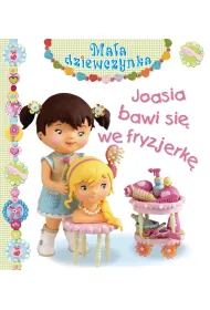Joasia bawi si� we fryzjerk�. Ma�a dziewczynka