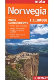 Norwegia see it 1:1 100 000 Mapa samochodowa