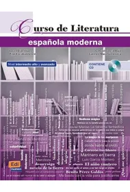 Curso de Literatura espanola moderna Intermedio y avanzado ksi��ka + CD