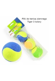 Pi�ki do tenisa 3 szt Polsirhurt