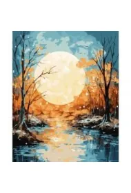 Koh-I-Noor Malowanie po numerach - Ksi�yc 40x50cm