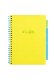 Strigo Ko�ozeszyt Pads A4 Neon ��ty kratka 100 kartek