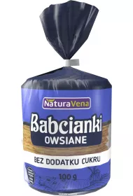 NaturaVena Babcianki owsiane bez dodatku cukru 100 g