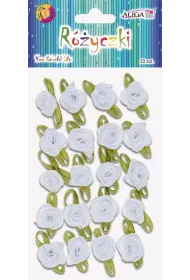 R�yczki bia�e 2,5cm 20 szt