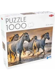Puzzle 1000 el. White horses on the beach Tactic