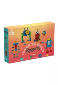 Klocki Plus-Plus Naucz si budowa Roboty 275el