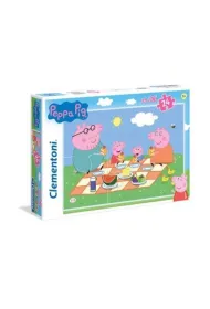 Puzzle 24 el. Maxi SuperColor. �winka Peppa Clementoni