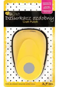 Dalprint Dziurkacz ozdobny k�ko z falbank� 3,7cm