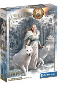 Puzzle 1000 el. Anne Stokes Collection Winter Guardian Clementoni