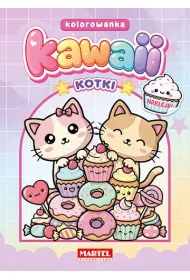 Kawaii. Kotki z naklejkami