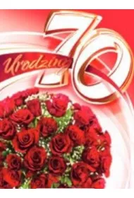 Art Nuvo Karnet 70 urodziny