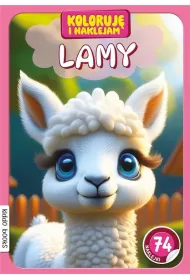 Koloruj� i naklejam, Lamy