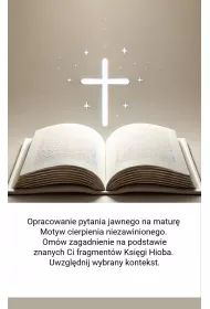 eBook Motyw cierpienia niezawinionego. Omw zagadnienie na podstawie znanych Ci fragmentw Ksigi Hioba. Uwzgldnij wybrany kontekst pdf mobi epub