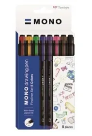 Tombow Cienkopis mono drawing 8 kolor�w