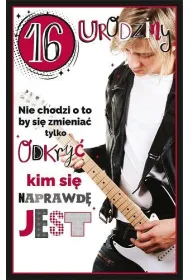 AbCard Kartka okoliczno�ciowa Urodziny 16 U94