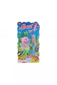 Lalka syrenka z akcesoriami mini 7cm Adar