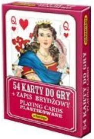 Karty do gry + zapis bryd�owy