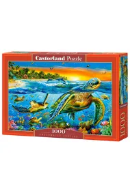 Puzzle 1000 el. Underwater Turtles Castorland