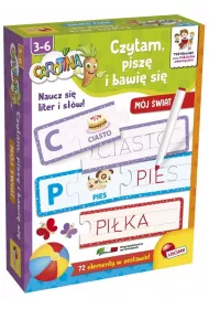 Czytam, pisz� i bawi� si� M�j �wiat Carotina 304-PL86924 Lisciani