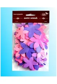 Galeria Hobby Kwiatki r�owo-fioletowe 60 szt.