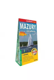 Mazury cz. P�nocna mapa turystyczna 1:60 000 laminat 2023