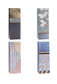 Rozette Torebka ozdobna na butelk� 12x35x9cm mix