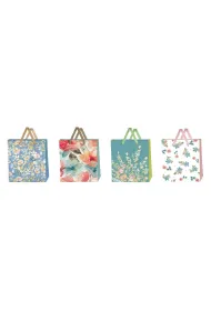Beniamin Torebka ozdobna �rednia 26x32x10,5cm Kwiaty mix