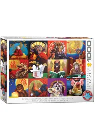 Puzzle 1000 el. Chinese Calendar Eurographics