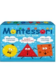 Montessori Zr�b to sam. Kszta�ty i kolory. Karty edukacyjne. Liczby