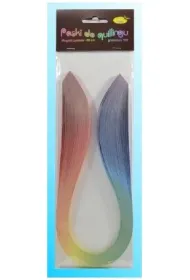 Galeria Hobby Paski do quillingu cieniowane t�cza 3 mmx48 cm