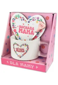 Pan Dragon Zestaw Kubek z �y�eczk� - Najlepsza Mama