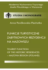 eBook Funkcje turystyczne zabytkowych rezydencji na Mazowszu pdf