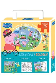 Peppa Pig. Uk�adaj i koloruj