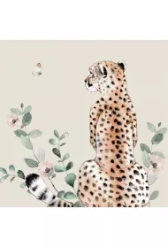 Clear Creations Karnet Swarovski kwadrat CL4709 Gepard