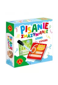 Pisanie, zmazywanie. Literki, cyferki Alexander