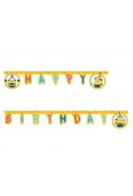 Godan Banner Minions 2 The Rise of Gru - Happy Birthday