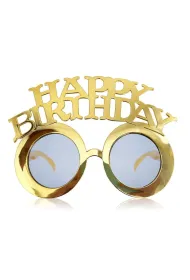 Godan Okulary Happy Birthday z�ote