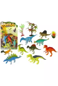 Zestaw dinozaur�w 9 szt