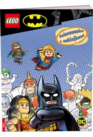 LEGO Batman. Kolorowanka z naklejkami