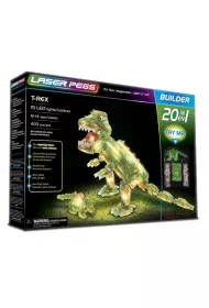 Klocki. Laser Pegs. T-Rex 20 w 1