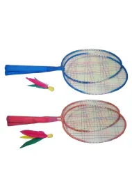 Badminton krtki z lotk z pirkiem MIX Swede
